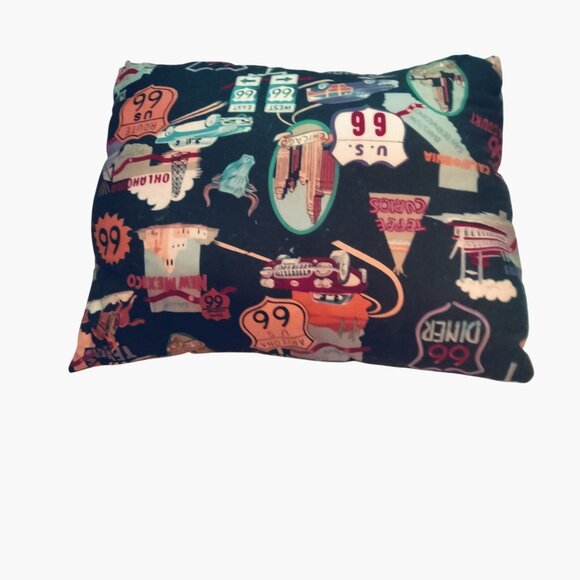 Route 66 Vintage Map Decorative Throw Pillow Camper Motorhome Travel Trailer - Picture 3 of 7